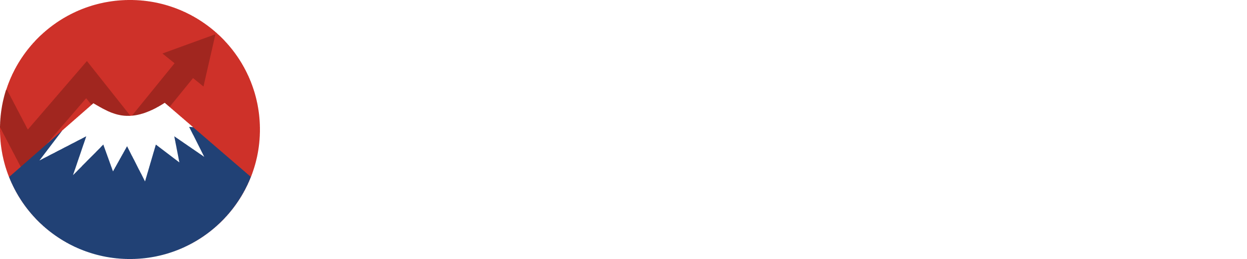 Logo of Spec FX featuring a mountain and rising graph in a circular design with red and blue colors.